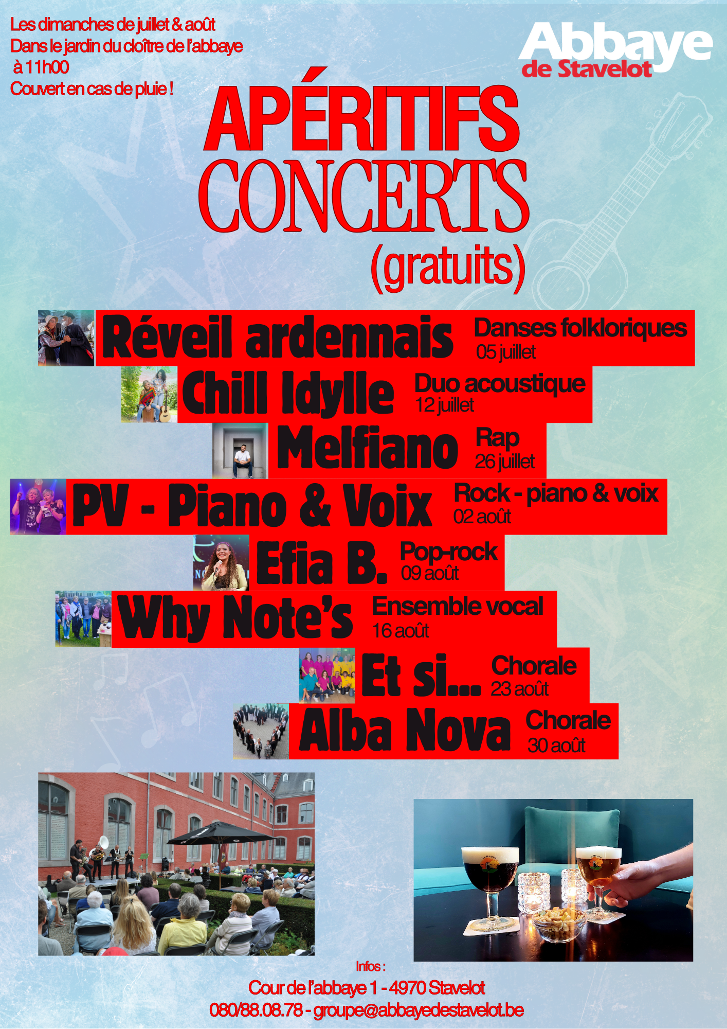 Image Apéritifs-concerts gratuits